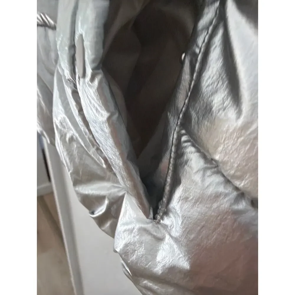 Zara silver vest girls size 14 new nwt
